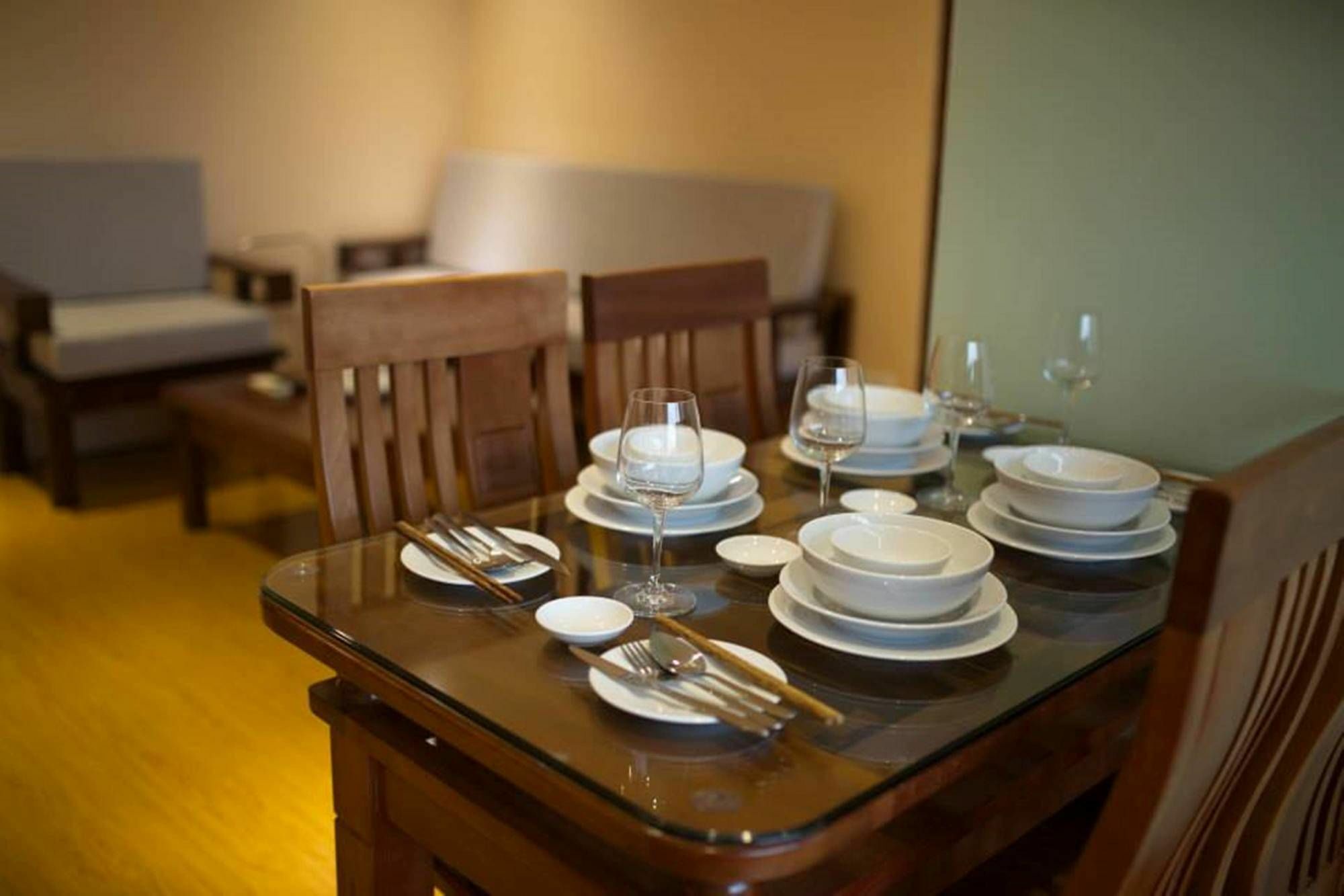 Apartamento Poonsa Nguyen Phong Sac Hanói Exterior foto